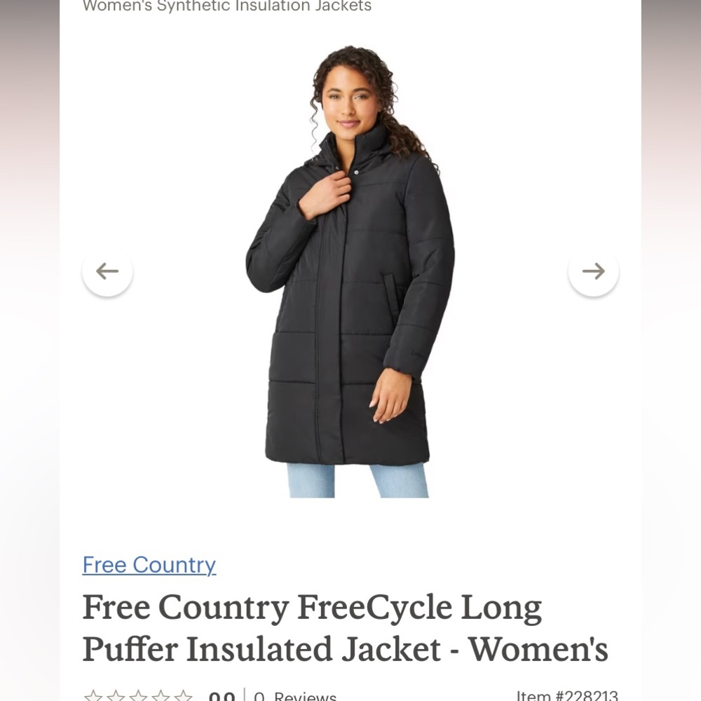 FreeCycle Puffer Jacket - Picture 1 of 5